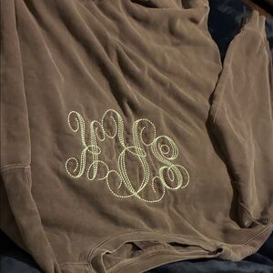 Comfort Colors Brown Bomber Jacket